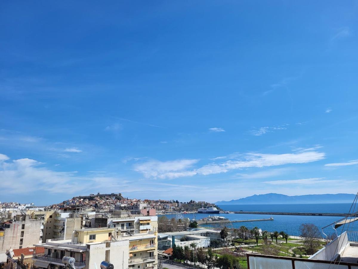 Roof Garden-Studio Apartamento Kavala Exterior foto